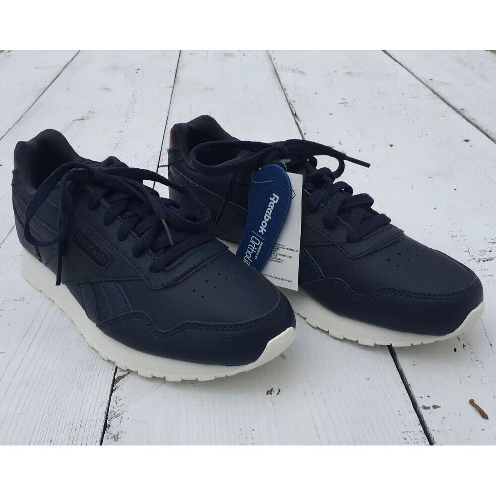 REEBOK CL Harman Run Men’s Size 8 Blue White Running Sneakers Shoes